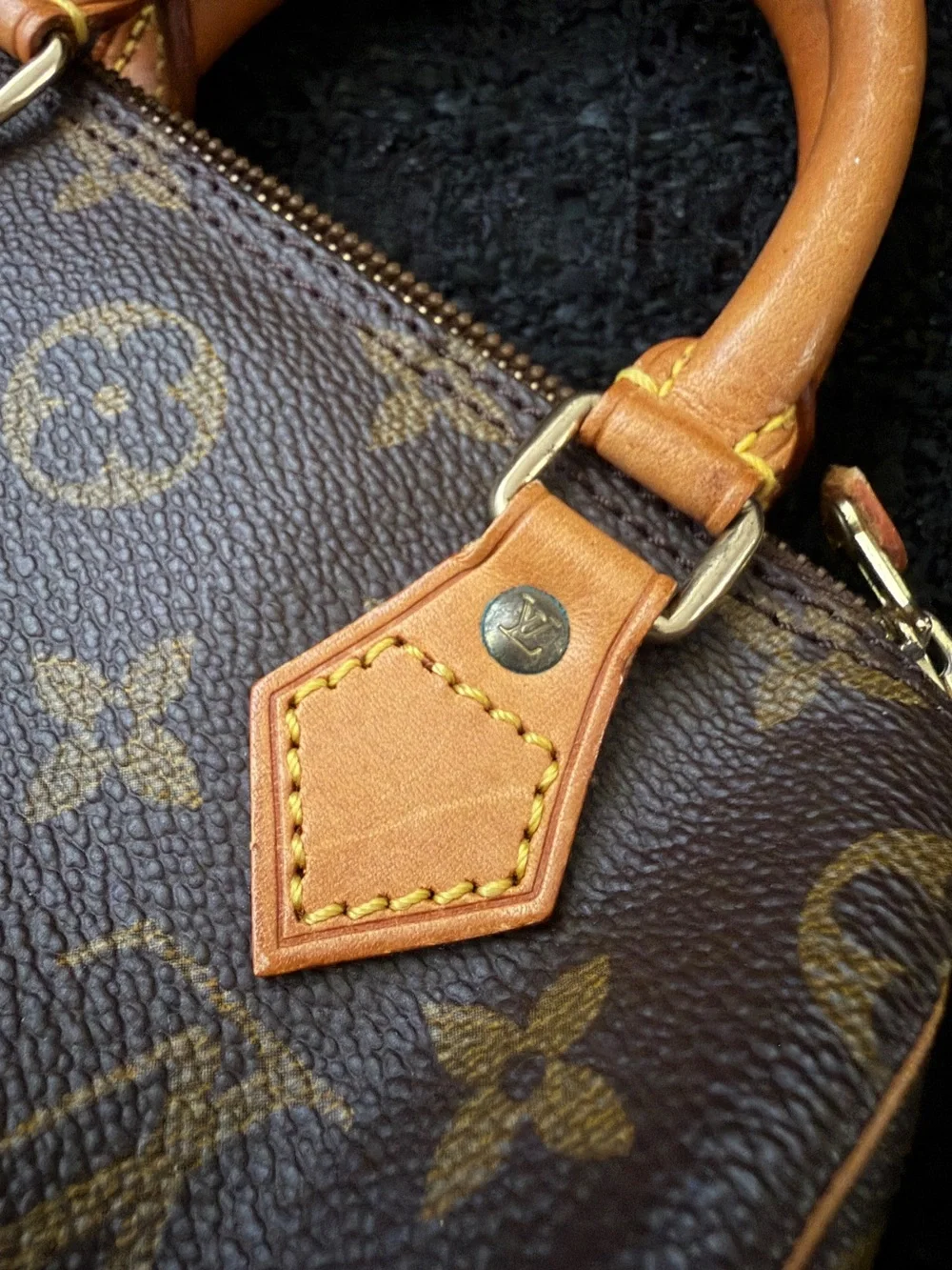 Auth Louis Vuitton Mini HL Speedy Monogram Canvas - Vintage